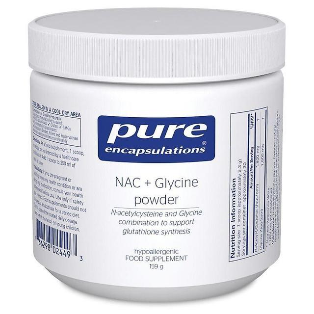 Pure Encapsulations Encapsulamentos puros NAC + Pó de Glicina 159g on Productcaster.