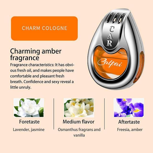 Car Air Freshener Fragrance Car Interior Air Vent Creative Diffuser Lasting Pendant Aromatherapy For Auto Smell Perfume Scent 1pc 02 Air Freshener on Productcaster.