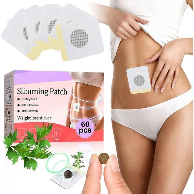 unbrand 60pcs Slimming Patch, Effective Slimming Belly, Slimming Anticellulite, Fat Burning Slimming Belly And Sides 120 pcs on Productcaster.