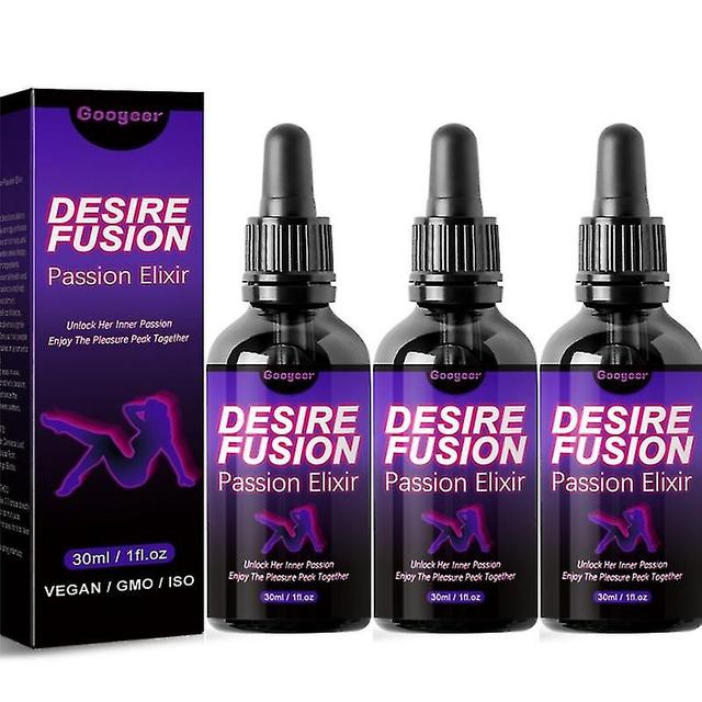 3pcs Desire Fusion Passion Elixir Drops Hormone Stimulus Drops Hypnoizing Drop on Productcaster.