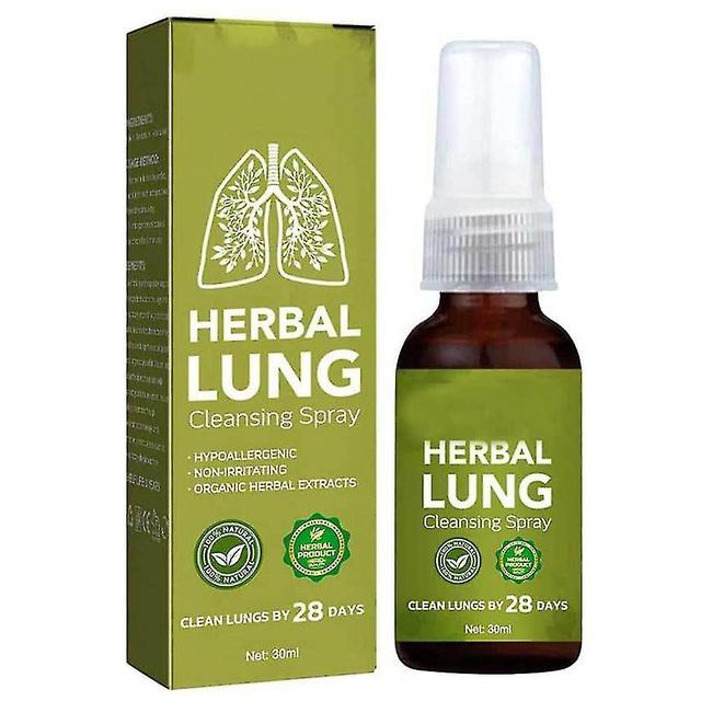 Guoguo Herbal Lung Cleansing Spray, Herbal Lung Cleanse Spray, Breath Detox Herbal Lung Cleansing Spray 1pcs on Productcaster.