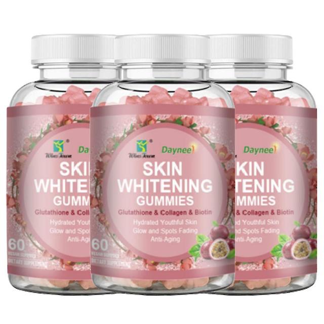 60 Glutathion-Kollagen-Ergänzung - Anti-Aging-L-Glutathion-Gummis 3PCS on Productcaster.