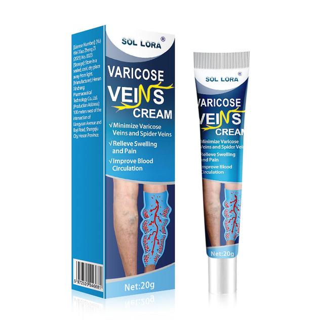 Hefansi Crema per le vene varicose, unguento per le vene Crema per le vene Nanovein contro le vene varicose, Crema per le vene varicose, Rafforza l... on Productcaster.