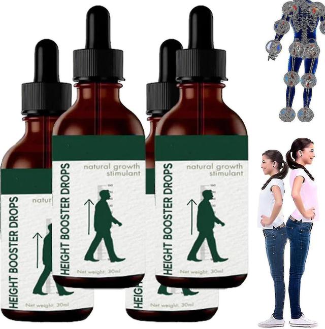 Height Growth Oil - Premium Peak Height Growth Supplement For Kids Teens To Grow Taller Naturally - Height Growth With Bone Support ComplexAA 4pcs ... on Productcaster.