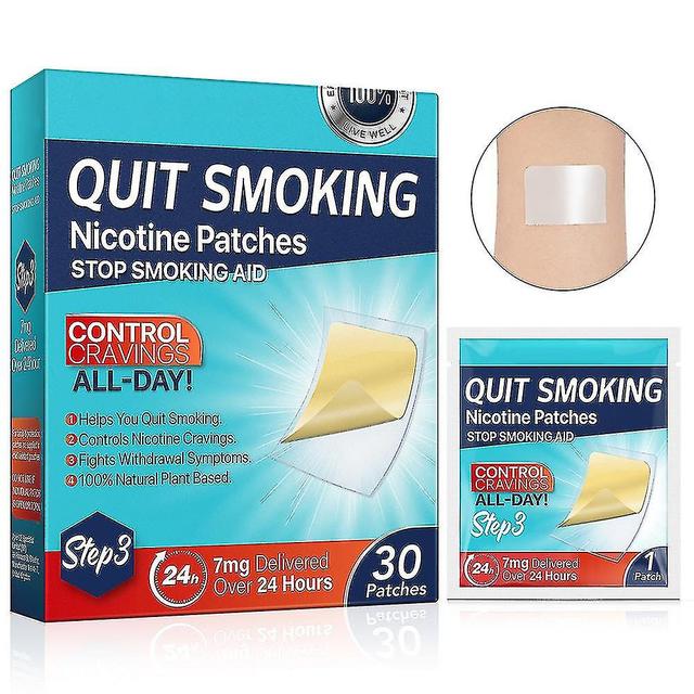 Chicoque Plant Extract Smokings Cessation Patch Safety Stickers Stop Smokings Aid For External Use Stage 3 on Productcaster.