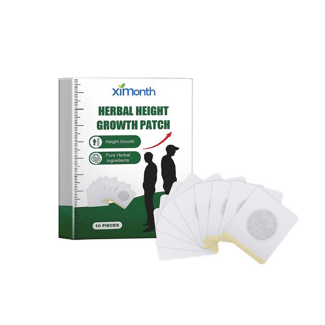 Herbal Height Growth Patch 10pcs, Height Growth Booster Herbal Foot Patches Stimulant for Adolescent Bone Growth 20pcs on Productcaster.