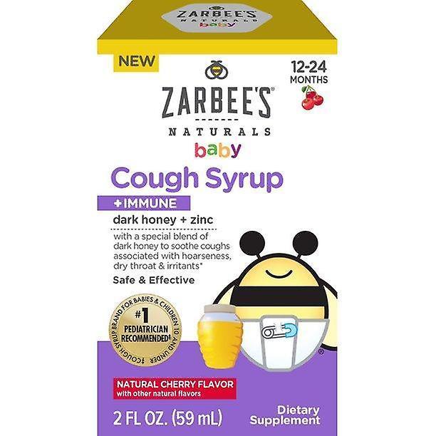 Zarbees Zarbee's naturals baby cough sirup + imúnny s medom, prírodná čerešňová chuť, 2 fl oz on Productcaster.