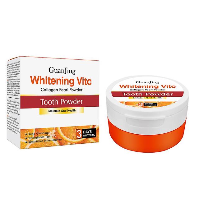 Qian Guanjing Vitamin C Bone Collagen To Protect Gums To Fix Teeth To Remove Tooth Stains To Yellow Tooth Powder Tooth Powder 50g on Productcaster.