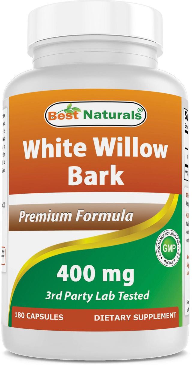 Best naturals white willow bark 400 mg 180 capsules on Productcaster.