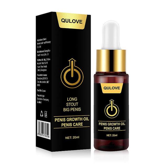 Exquisite Qulove English Dropper Oil 20ml Men's Private Parts Nursing Massage/hard // on Productcaster.