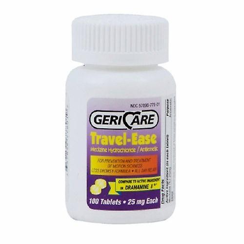 McKesson Nausea Relief Geri-Care 25 mg Stärke Tablette 100 pro Flasche, Anzahl von 1 (Packung mit 3) on Productcaster.