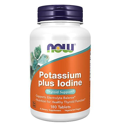 Now Foods POTASSIUM PLUS IODINE, 180 Tabs (Pack of 6) on Productcaster.