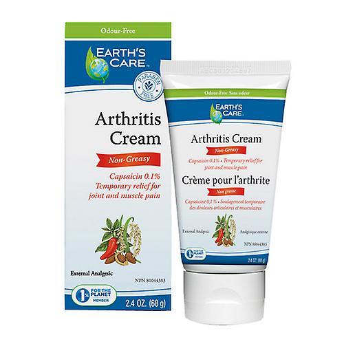 Earth's Care Earths Care EC Arthritis Cream Capsai 0.1%, 68 gramos on Productcaster.