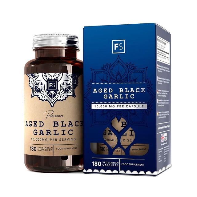 Focus Supplements Aged Black Garlic (10,000mg) 180 Capsules 3 Bottles (540 Tablets) on Productcaster.