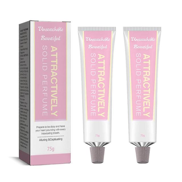 Szmtcv 75g Solid-state Perfumes High Appealing Pheromone Fragrance Balm For Female 2pcs on Productcaster.