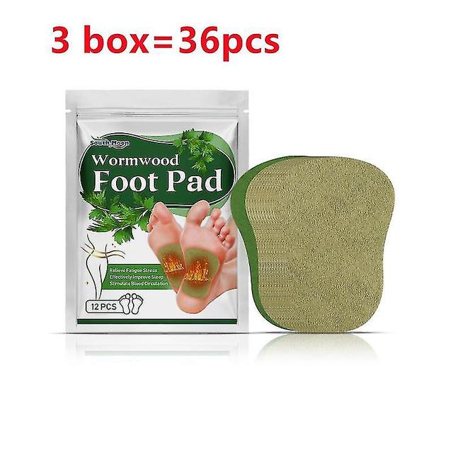 12-36pcs Detox Foot Patches Relieve Stress Help Sleeping Body Toxins Cleansing on Productcaster.