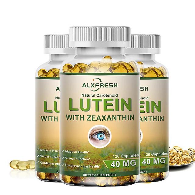 3x Lutein Vitamin Capsules, Anti-aging And Oxidation, Stress Relief, Macular Protection, Healthy Vision Carehuamade Huamade 3X Bottle 120pcs on Productcaster.