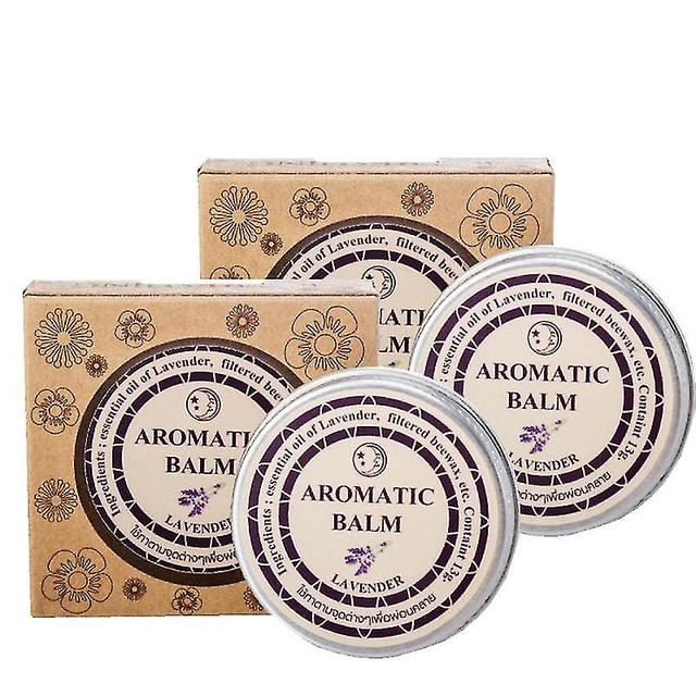 1-3pcs Lavande Insomnie Crème Apaiser L’humeur Baume Aromatique Améliorer Le Sommeil Insomnie Relax Anxiété Crème 2PCS on Productcaster.