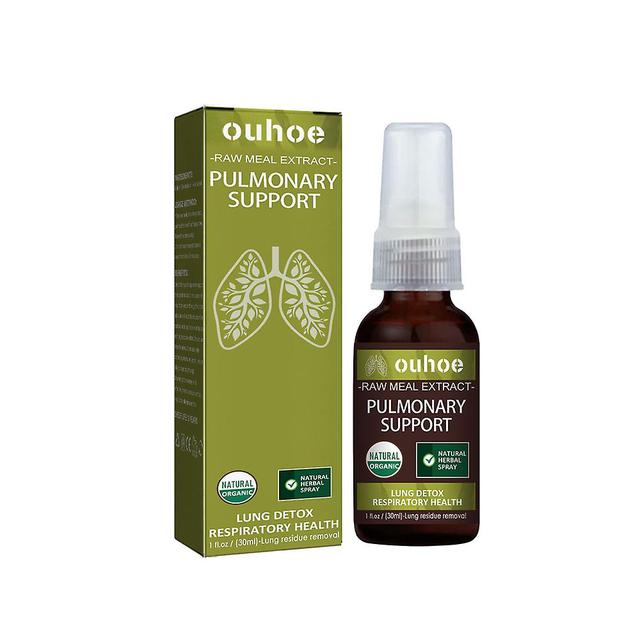 Herbal Lung Detox Cleanse Mist-puissant soutien pulmonaire à base de plantes Essence de soins aux plantes fumeurs 1 pc on Productcaster.