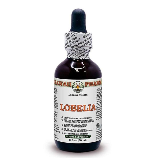 Hawaii Pharm Lobelia (lobelia Inflata) Liquid Extract Herbal Supplement 60 ml on Productcaster.