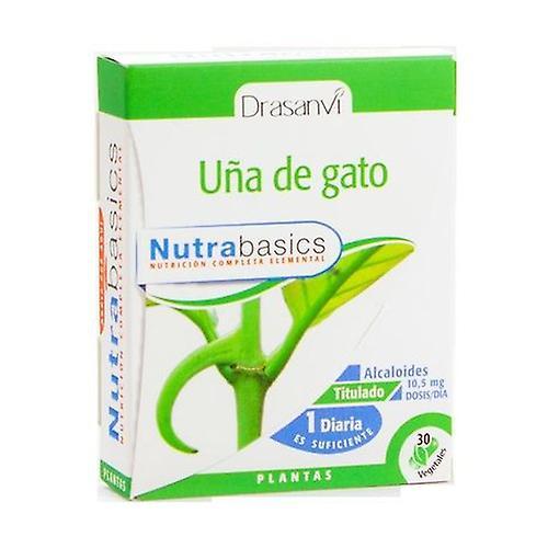 Drasanvi Nutrabasics Cat's Claw 30 capsules on Productcaster.