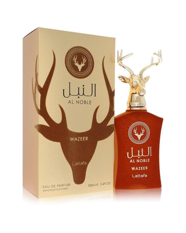 Lattafa Noble Wazeer Eau De Parfum Spray - 3,4 oz se beskrivelse 100 ml on Productcaster.