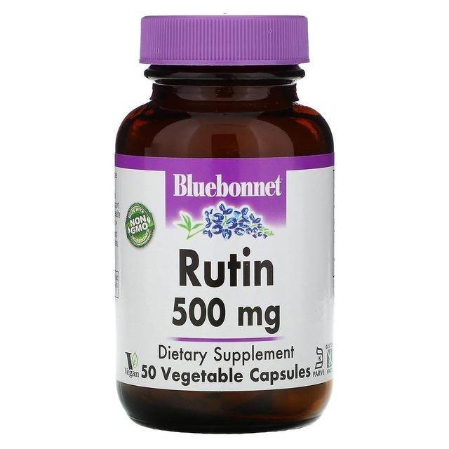 Bluebonnet Nutrition, Rutin, 500 mg, 50 Vegetarian Capsules on Productcaster.