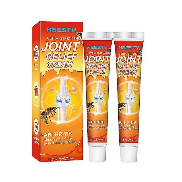 Hesf 1-3pcs New Zealand Bee Venom Joint And Bone Therapy Cream Bone Relief Cream 2pcs on Productcaster.