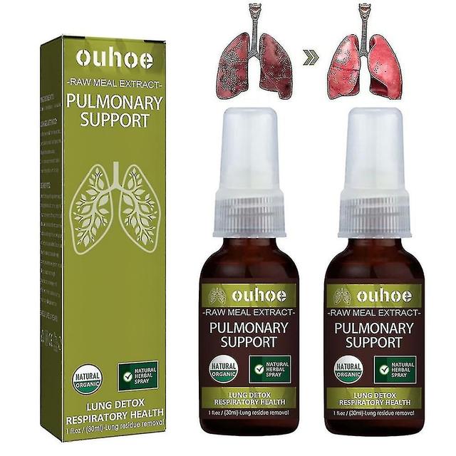 Polaoyi 2pcs Lung Cleansing Repair The Damaged Airways And Lungs Clear Congestion Lung Detox Heath Care on Productcaster.