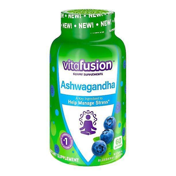 Vitafusion ashwagandha gummies – klinisk vist adaptogen sensoril ashwagandha 125mg per portion – hjælpe med at håndtere stress - 60 tælle on Productcaster.