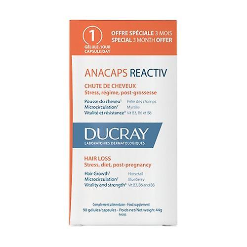 Ducray Anacaps Reactiv Trio 3x30 Capsules on Productcaster.