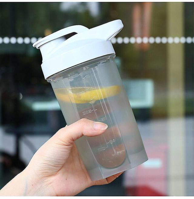 Timktv 500ml Herbalife Bottle Shaker Nutrition Cup For Protein Shake Gym Outdoor With Whisk Ball Cap Herballife Herbal Life Gray OneSize on Productcaster.