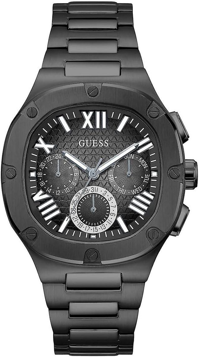 GUESS miesten kello GW0572G3 musta on Productcaster.