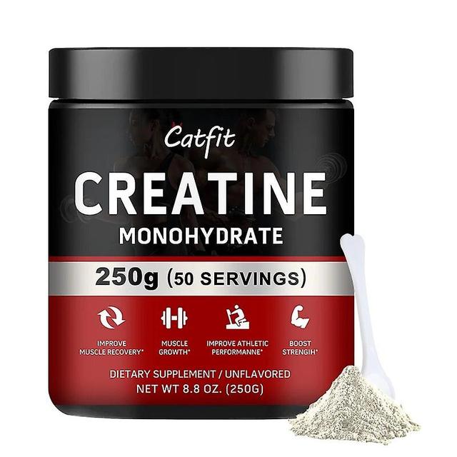 Visgaler Creatine Monohydrate Sports Drink Improve Gain Strength Build Muscle&enhance Athletic Muscle Protein Gym Performance 250G on Productcaster.