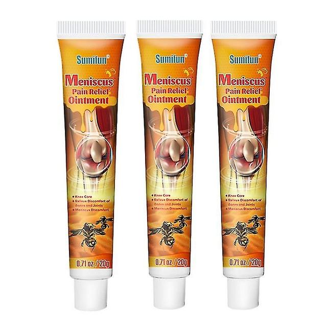 3pcs Natural Bee Venom Extract Cream Gel- Joint Pain Relief, Anti-aging, Anti-inflammation, Antioxid on Productcaster.