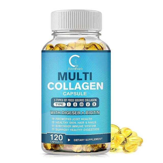 Visgaler Hydrolyzed Collagen Capsule Whitening Anti-aging Supports Joints,cartilage & Body Health Young Radiant Skin 120 capsules on Productcaster.