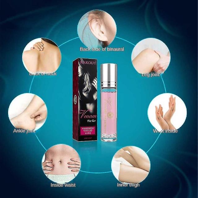 3pcs Sex Pheromone Perfume Intimate Partner Perfume Erotic Roll-on Perfume Men Women 10ml on Productcaster.