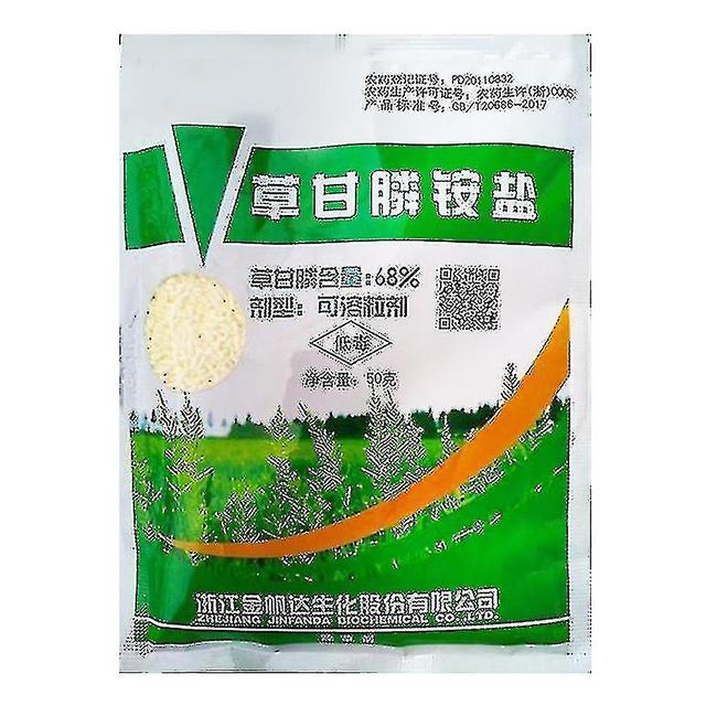 Glyphosate Ammonium Weed Killer Easy To Use Soluble Environmentally Friendly 50g Weed Killer For on Productcaster.