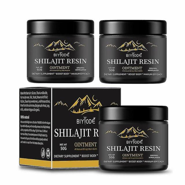 3 st Himalayan Shilajit Resin, 100% ren Himalayan Shilajit, Shilajit Supplement, Spår Mineraler Komplex För Energistyrka & Immunitet on Productcaster.