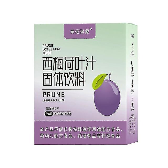 celebrate success Prune Lotus Leaf Juice Sour Plum Soup Juice Prune Powder Solid Drink 20 Bags on Productcaster.