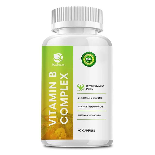 Whole Food Complex B Capsule No Stress Nervous System Immunity and Blood Cells Health Energy Production Anemia SupportTIB TIB . 60pcs on Productcaster.