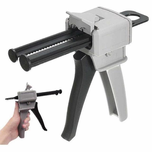 50ml Ab Epoxy Gun Adhensive Mix 1:1 2:1 Dispense Hand Tool Labeling For Silica L S on Productcaster.