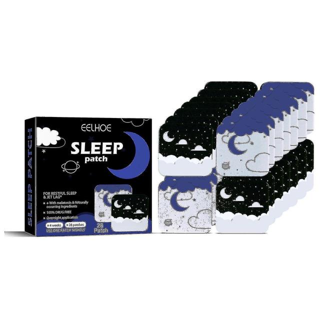 Sleep Aid Patch verlicht slapeloosheid, prikkelbaarheid, angst, verbetert het inslapen, verbetert de slaapkwaliteit Sleep Patch-xh FVZ 3st on Productcaster.