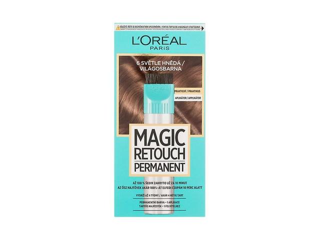 L'Oréal Paris - Magic Retouch Permanent 6 Light Brown - For Women, 18 ml on Productcaster.