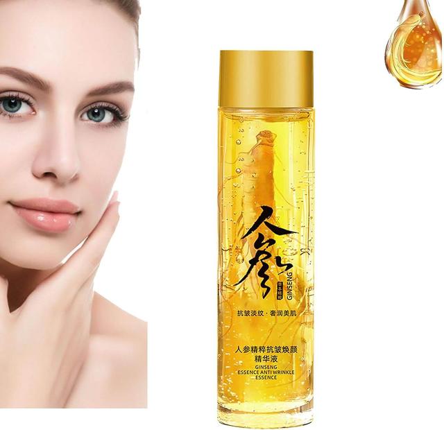 Frusde Ginseng Extract Liquid, 120ml Ginseng Essence, Ginseng Anti-Wrinkle Essence Toner, Ginseng Gold Polypeptide Anti-Ageing Essence 1pcs on Productcaster.