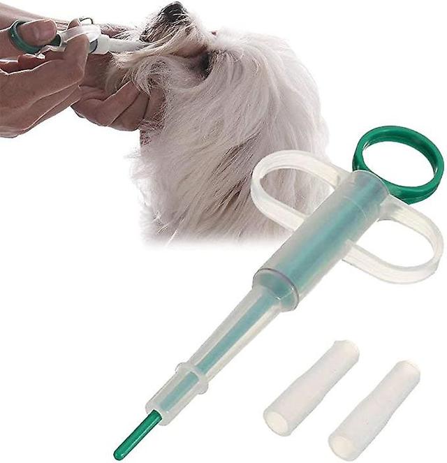 Wabjtam Pets Feed Solid Pills Gun Pet Pill Dispenser Dog Pill Dispenser Cat Pill Shooter Tablet Soft Tip Syringe Pet Medical Feeding Dispenser for ... on Productcaster.