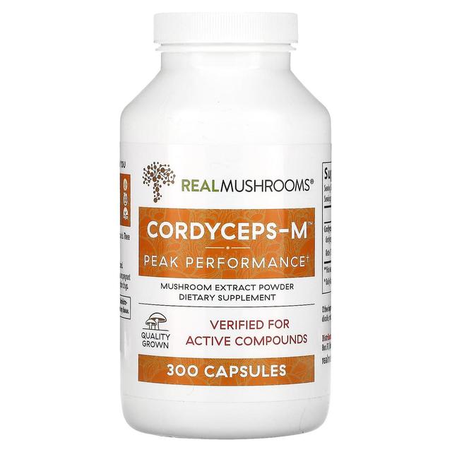 Real Mushrooms, Cordyceps-M, Mushroom Extract Powder, 300 Capsules on Productcaster.