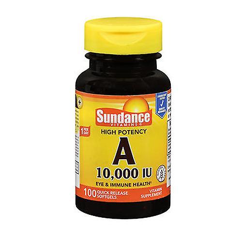 Sundance Vitamins High Potency A Quick Release Softgels,10,000 IU,100 Caps (Pack of 1) on Productcaster.