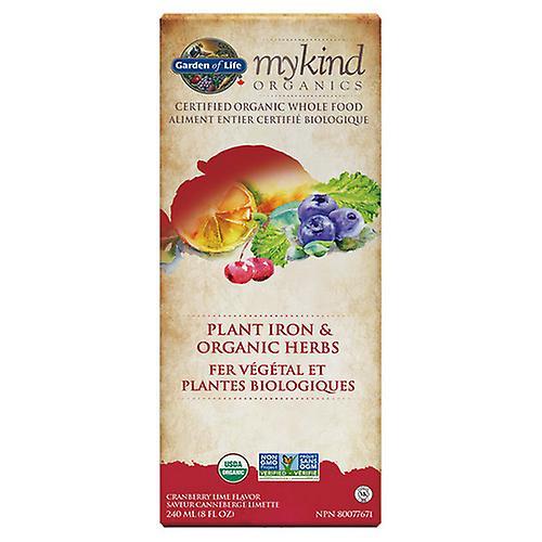 Garden of Life Tuin van het Leven Mykind Organics Plant Ijzer en Kruid, 240 ml on Productcaster.