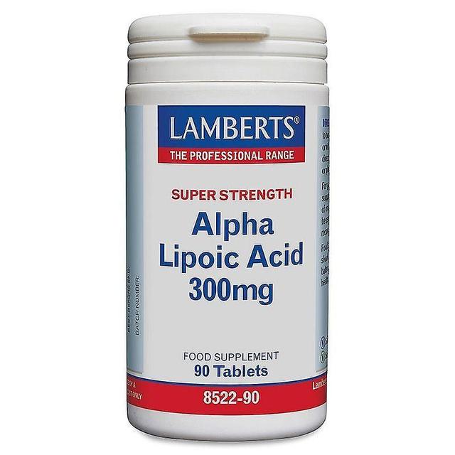 Lamberts Alpha Lipoic Acid 300mg Tablets 90 (8522-90) on Productcaster.